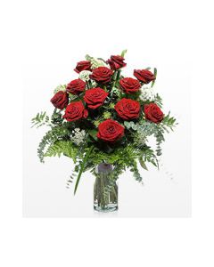 Arreglo de 18 Rosas Rojas