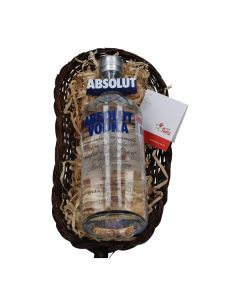 Portavino con Absolut Vodka