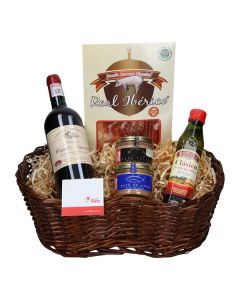 Canasta de Vino Tinto Chateau Capet Begaud