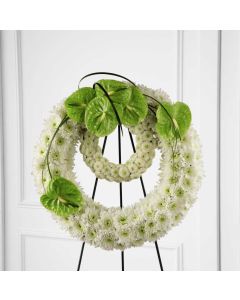 Corona Funeral con Anturios