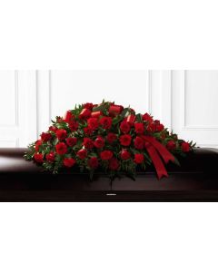 Cubre Caja con Rosas Rojas