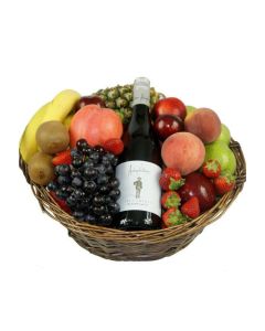 Canasta Frutal & Vino