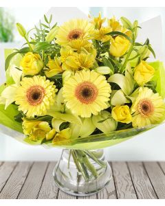Ramo flores Mixta Amarillas
