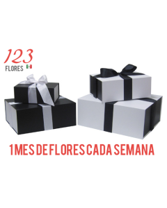 Suscripción Floral: 1 Mes de flores